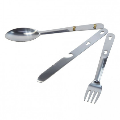 Pribor Regatta Steel Cutlery Set srebrena Silver
