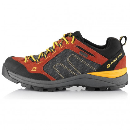 Muške cipele za planinarenje Alpine Pro Israf crna/narančasta Black/Orange