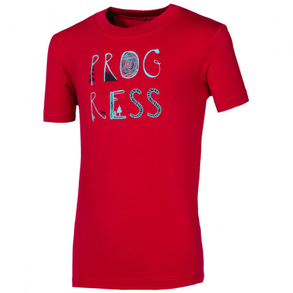 Dječja funkcionalna majica Progress DT FRODO "PROGRESS" 26FP crvena Burgundy