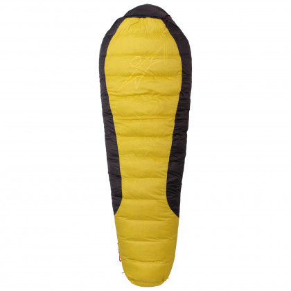 Vreća za spavanje Warmpeace Viking 1200 180 cm žuta/crna Yellow/Gray/Black