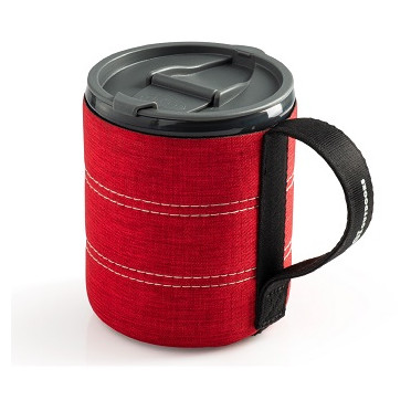 Šalica GSI Outdoors Infinity Backpacker Mug crvena Red