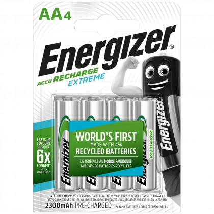 Baterija na punjenje Energizer AA / HR6 - 2300 mAh srebrena