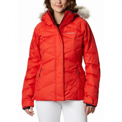 Ženska jakna Columbia Lay D Down™ II Jacket crvena BoldOrangeDobby