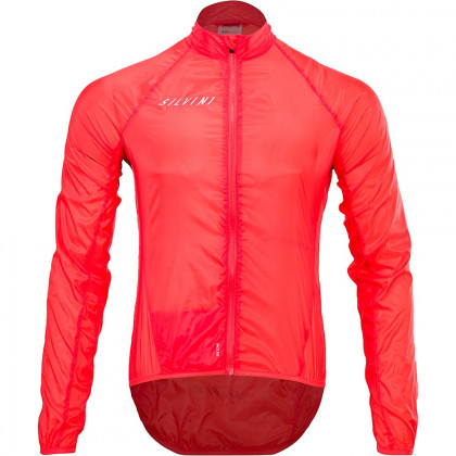 Muška biciklistička jakna Silvini Montilio crvena RubyCharcoal