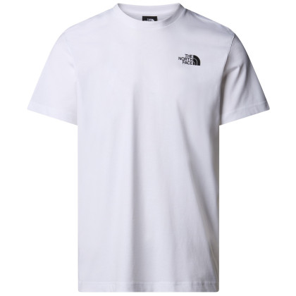 Muška majica The North Face M Vertical Ss Tee bijela TNF WHITE