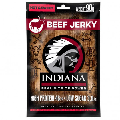 Suho meso  Indiana Jerky Beef Hot & Sweet 90g