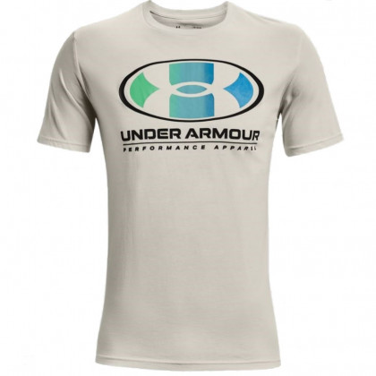 Muška majica Under Armour Multi Color Lockertag SS bijela SummitWhite//SummitWhite