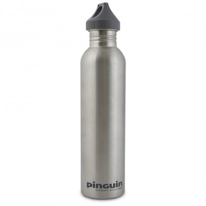 Boca Pinguin Bottle L 1L srebrena Steel