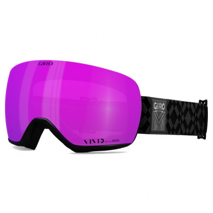 Ženske naočale za skijanje Giro Lusi Black Limitless Vivid Pink/Vivid Infrared