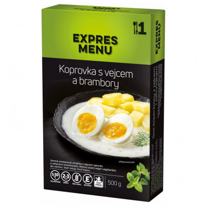 Gotova jela Expres menu KM Kopar s jajetom i krumpirom