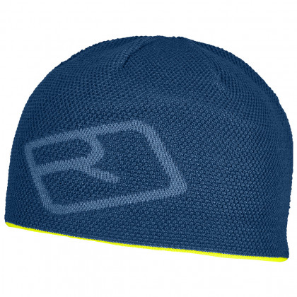 Kapa Ortovox Merino Logo Knit Beanie plava