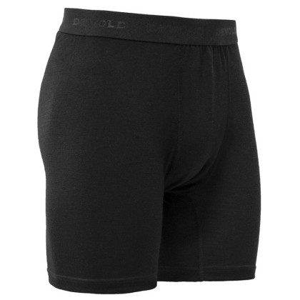 Muške funkcionalne bokserice Devold Jakta Merino 200 Boxer crna Black