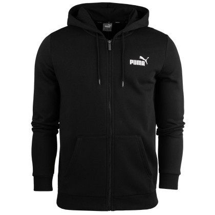 Muška dukserica Puma ESS Small Logo FZ Hoodie FL crna black