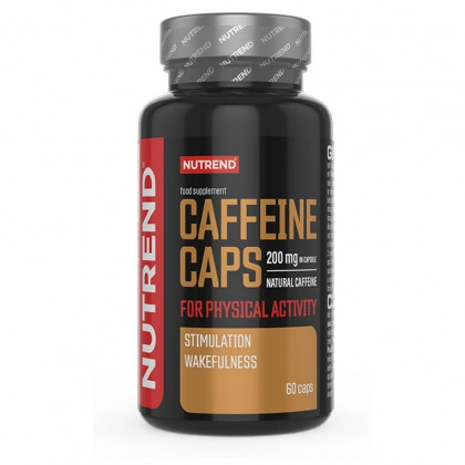 Kofeinske kapsule Nutrend Caffeine Caps 60 ks