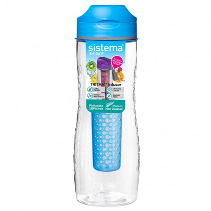 Boca Sistema Tritan Infuser Bottle 800ml plava Blue