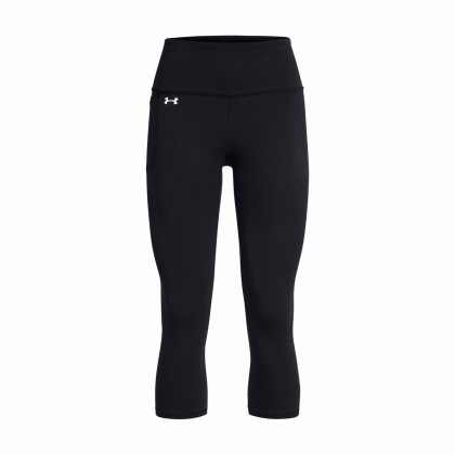 Ženske tajice 3/4 Under Armour Motion Capri crna Black / / White