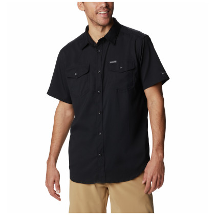 Muška košulja Columbia Utilizer™ II Solid Short Sleeve Shirt crna Black