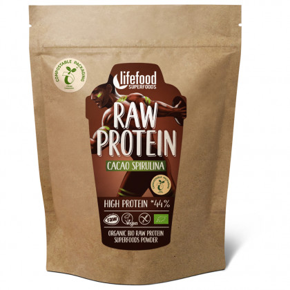 Proteinski prah Lifefood PROTEIN BIO RAW kakao 450g