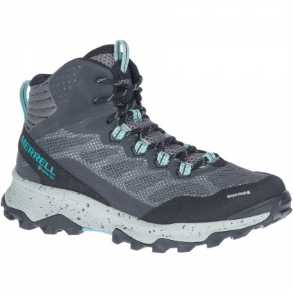 Ženske planinarske cipele Merrell Speed Strike Mid Gtx siva/plava Charcoal