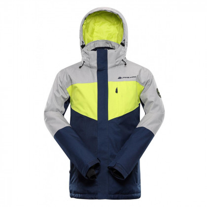 Muška zimska jakna Alpine Pro Sardar 5 siva/zelena