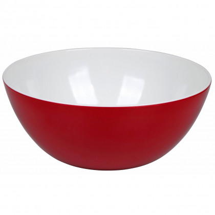 Zdjela za salatu Bo-Camp Salad Bowl Melamine 2 crvena Red/White