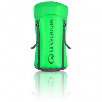 Kompresijska torba LifeVenture Ultralight Compression Sack 15 L zelena