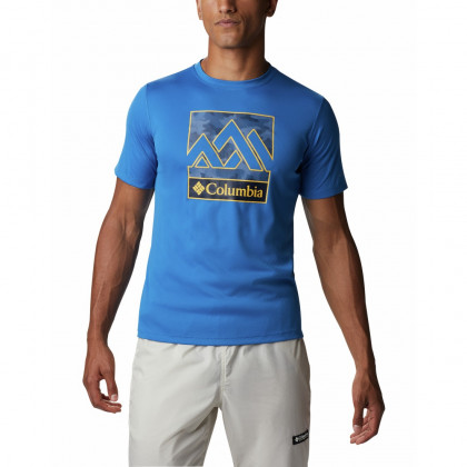 Muška majica Columbia Zero Rules Graphic svijetlo plava BrightIndigo