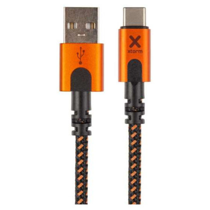 Kabeli za punjenje i sinhronizaciju Xtorm Xtreme USB to USB-C cable (1,5m) crna Black/Orange