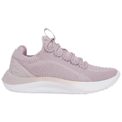 Ženske cipele Under Armour W Dynamic 2 siva/ružičasta Gray Dawn / Purple Prime / Metallic Gray Dawn