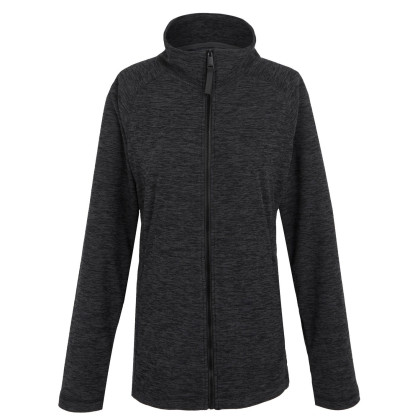 Ženska funkcionalna dukserica Regatta Mayse Full Zip crna Black Marl