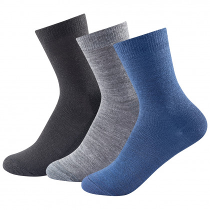 Dječje čarape Devold Daily Light Kid Sock 3pk plava KidMix
