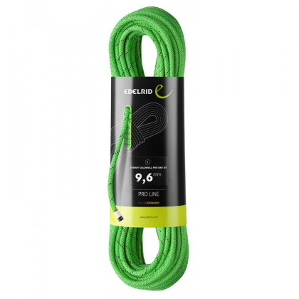 Uže Edelrid Tommy Caldwell Pro Dry DT 70m zelena NeonGreen