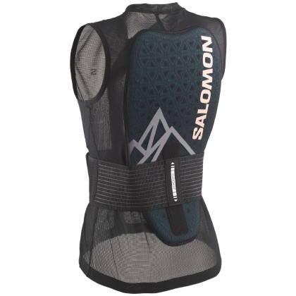 Ženska zaštita kralježnice Salomon Flexcell Pro Vest crna Black