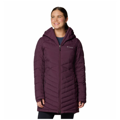 Ženska duga jakna Columbia Joy Peak™ II Mid Jacket Ljubičasta Moonvista