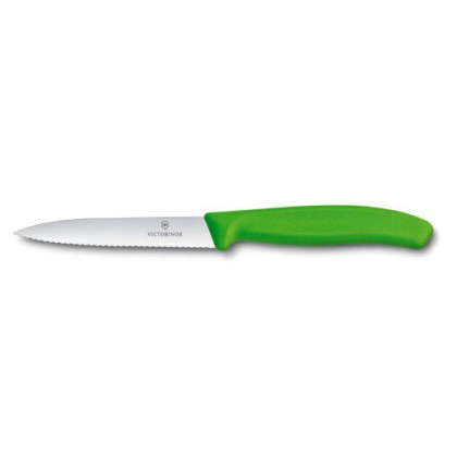 Nož za povrće Victorinox vlnitý 10 cm svijetlo zelena