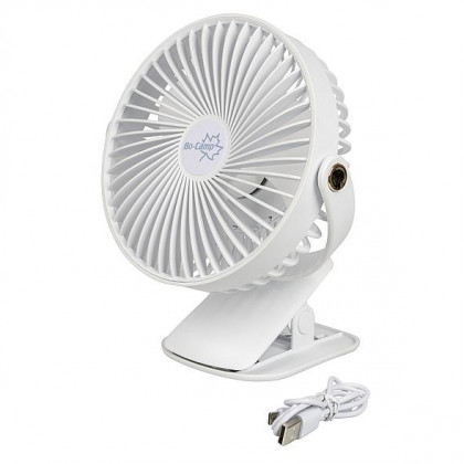 Ventilator Bo-Camp Lux Fan Table DeLuxe ABS bijela White