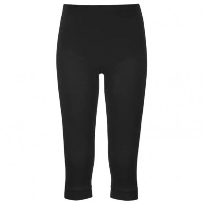Ženske 3/4 hlače Ortovox Merino Competition Short Pants crna BlackRaven
