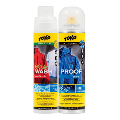 Impregnacije za tekstil TOKO Duo Pack Textile Proof & Textile Wash 250 ml