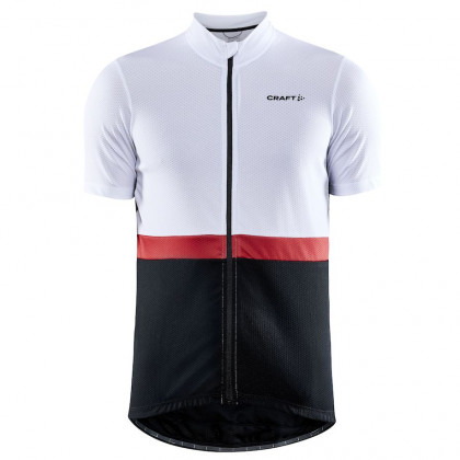 Muški biciklistički dres Craft Core Endur bijela/crna White/Black