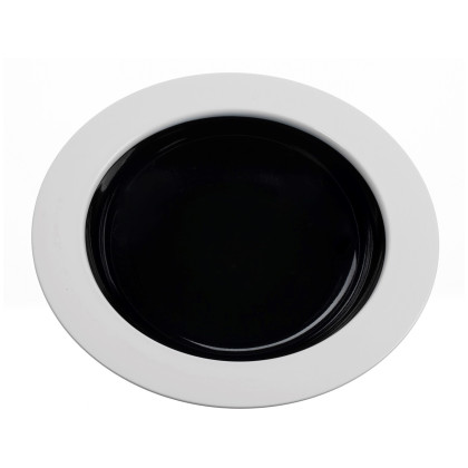 Tanjur Omada Eat Pop Soup plate 23,5 x 4,5 crna Nero