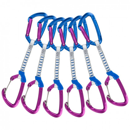 Karabiner za penjanje Climbing Technology DY 12cm Women plava / ljubičasta Blue/Purple