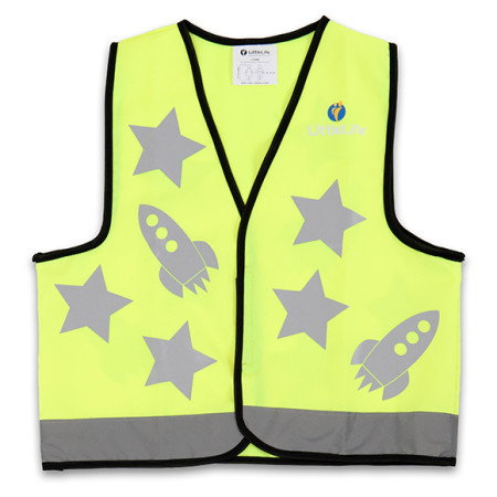 Dječji prsluk LittleLife Hi-Vis Safety Vest žuta