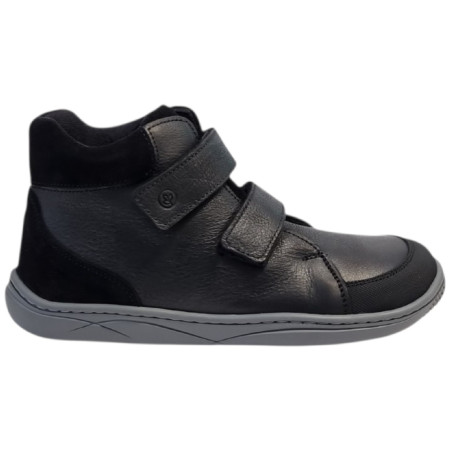 Dječje barefoot cipele beBare 3602SA Black crna BLACK