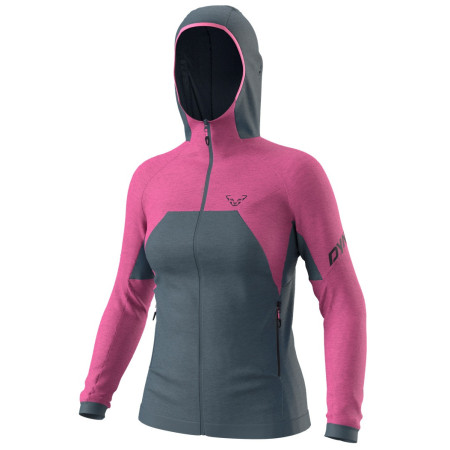Ženska jakna Dynafit Tour Wool Thermal W Hoody ružičasta/siva 6A51 - magenta/0720