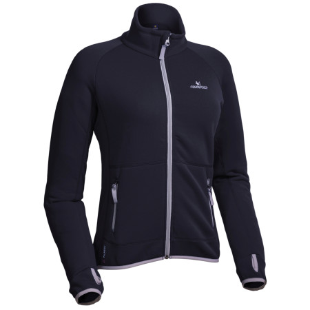 Ženska jakna Warmpeace Mandy Lady crna Black/Grey