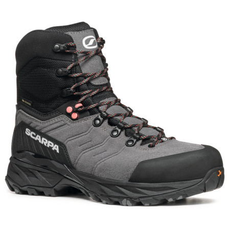 Ženske planinarske cipele Scarpa Rush Polar Gtx Wmn siva/crvena Smoke-Coral