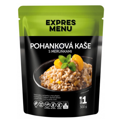 Gotova jela Expres menu Heljdina kaša sa marelicama 300 g