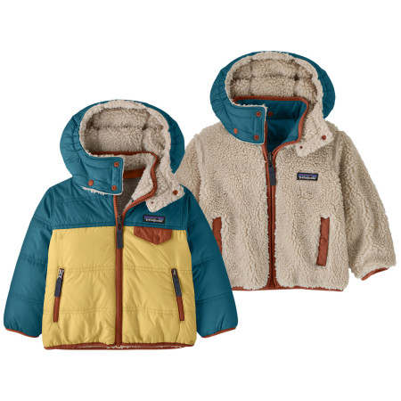 Dječja jakna Patagonia Baby Reversible Tribbles Hoody - LMST
