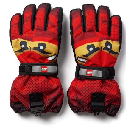 Dječje rukavice Lego Wear Lwagan 807 Red crvena Red
