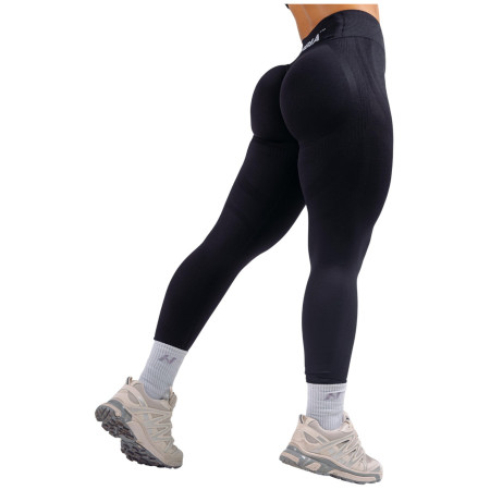 Ženske tajice Nebbia High-Waist Extra Push-Up Leggings Primal crna BLACK